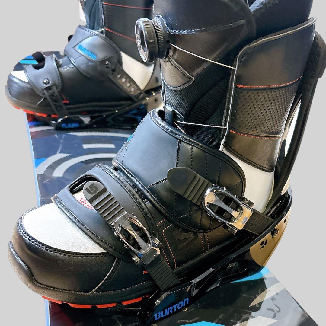 【美品】 BURTON Clash Flash スノーボード3点 151cm