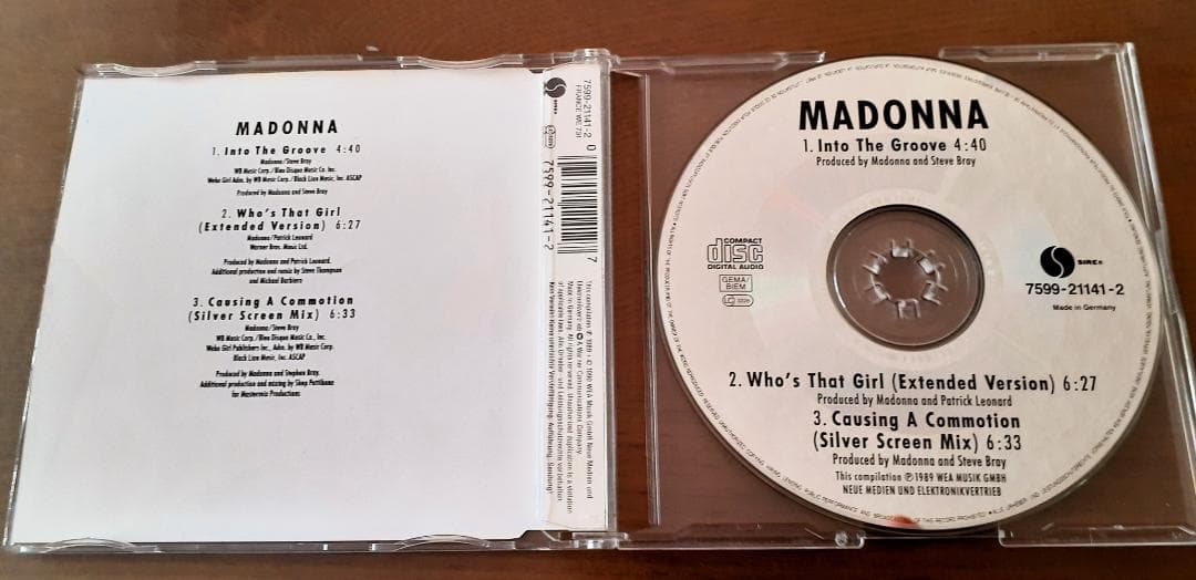 マドンナ　貴重盤 CD シングル　貴重リミックス収録
