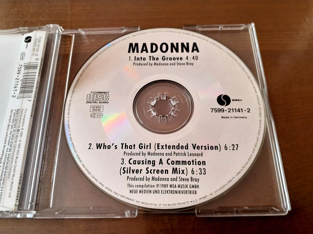 マドンナ　貴重盤 CD シングル　貴重リミックス収録