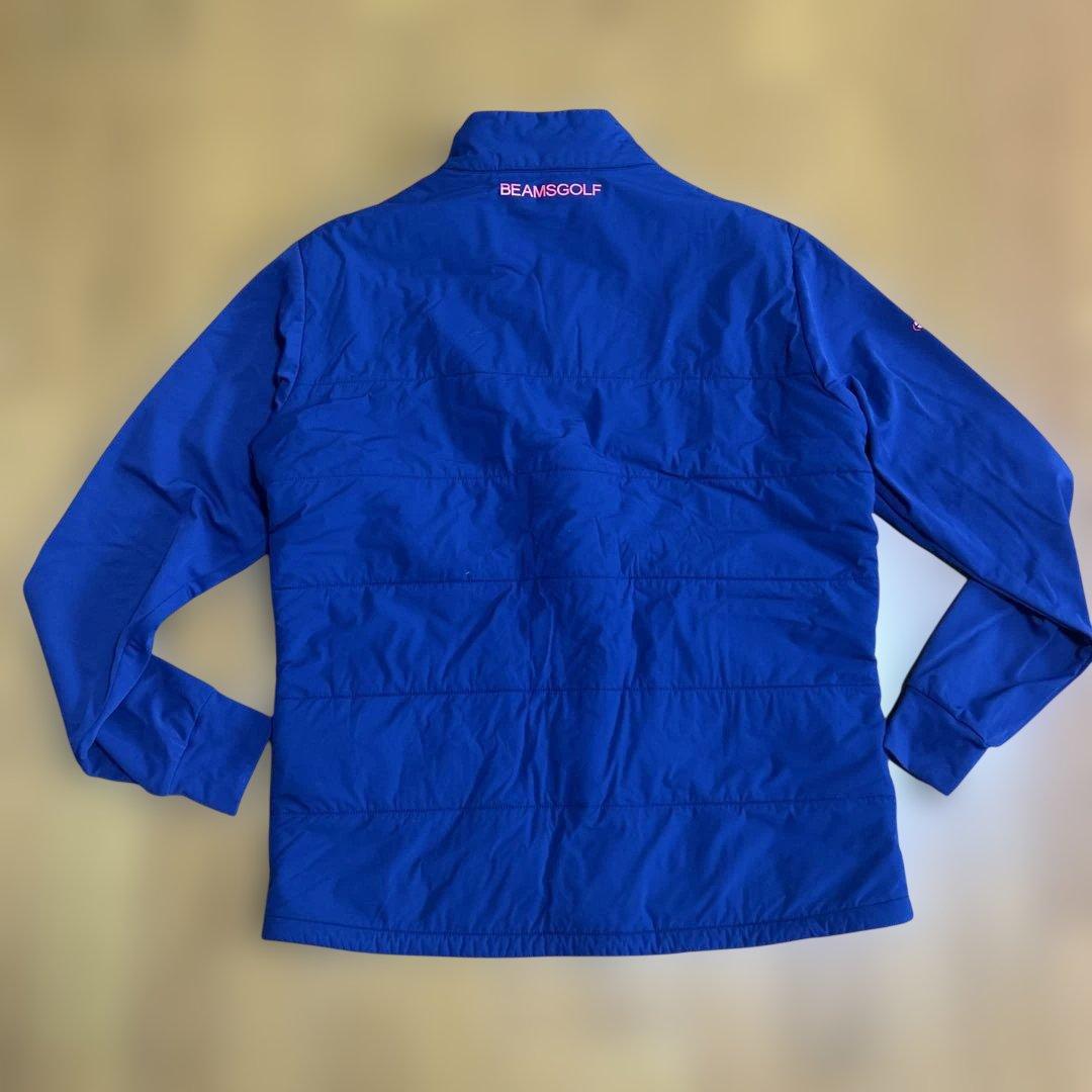 ビームスゴルフ　BEAMS GOLF フルジップジャケット XL ネイビー
