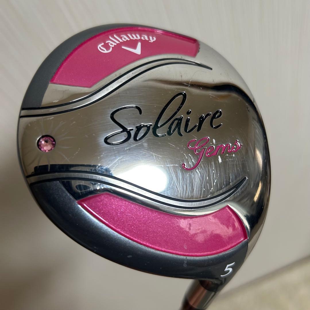 レディース Callaway Solaire gems フェアウェイウッド　5W