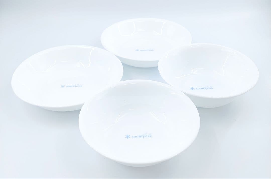 廃盤品  peak CORELLE コラボ お皿/ボウル 4枚