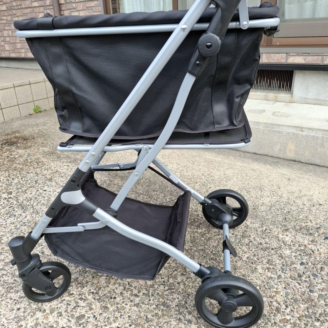 美品エコカEcoCa ショッピングカート ブラック