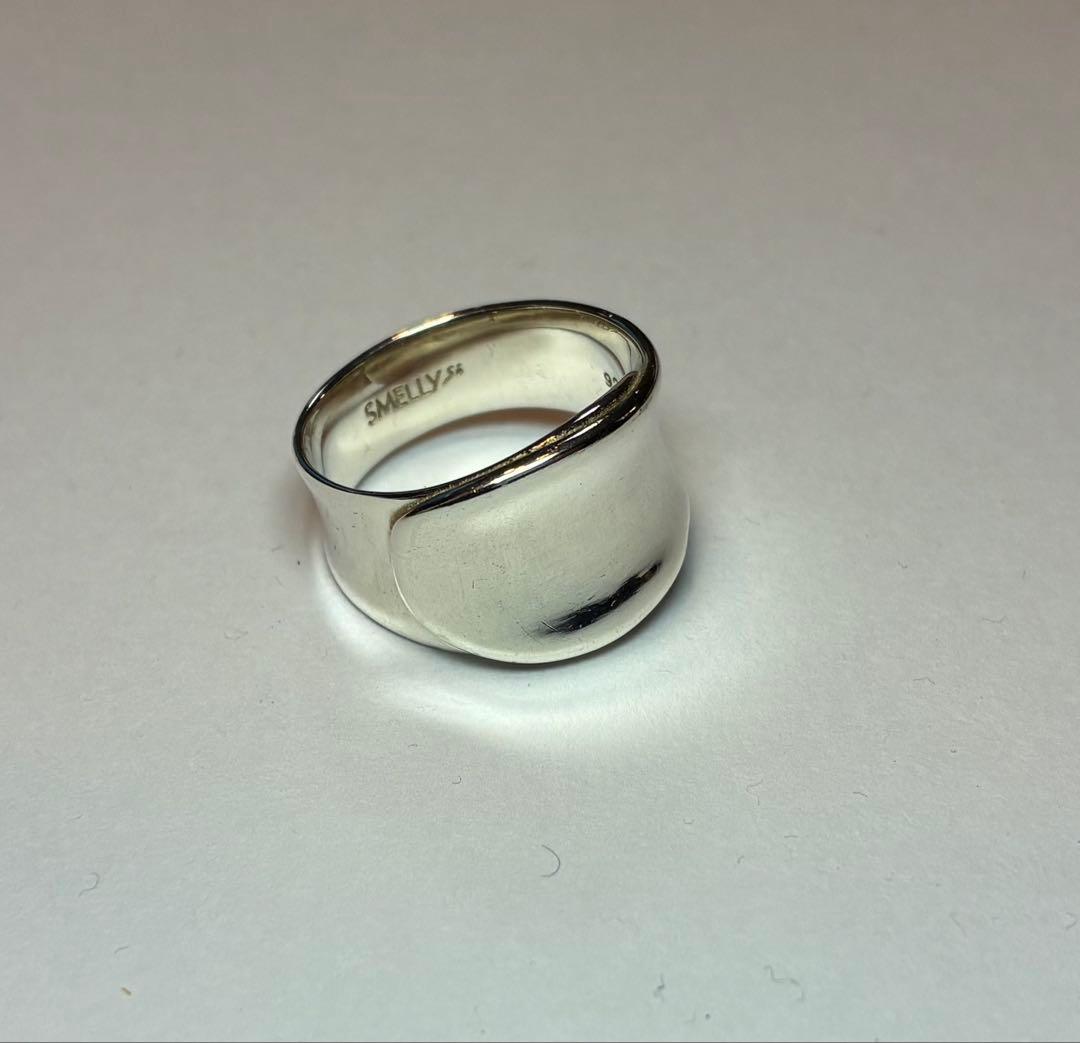 SMELLY フラットロールリング　現行品　silver925