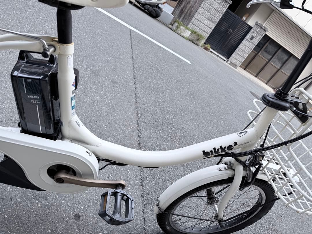 大阪府　子供乗せ　ブリヂストン　電動アシスト自転車 チャイルドシート付き