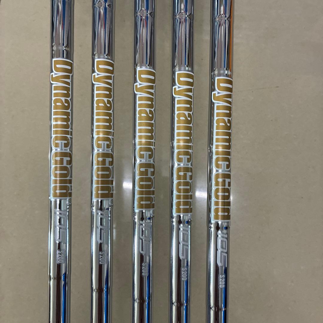 SRIXON ZXi5 ダイナミックゴールド105 s200 6〜p 5本セット