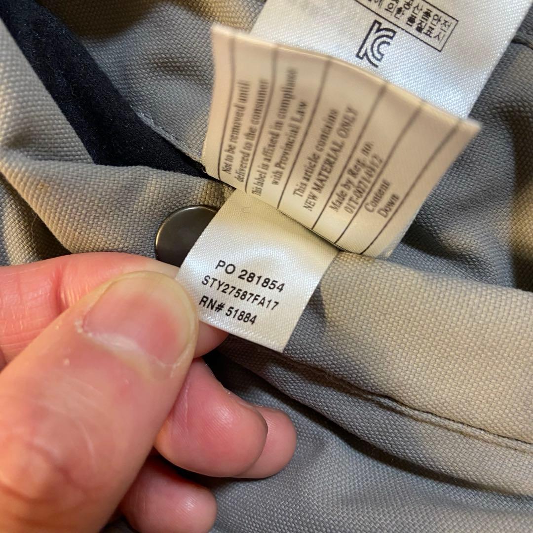 Patagonia ビビーダウンベスト グレー/黒 リバーシブル 2017年製