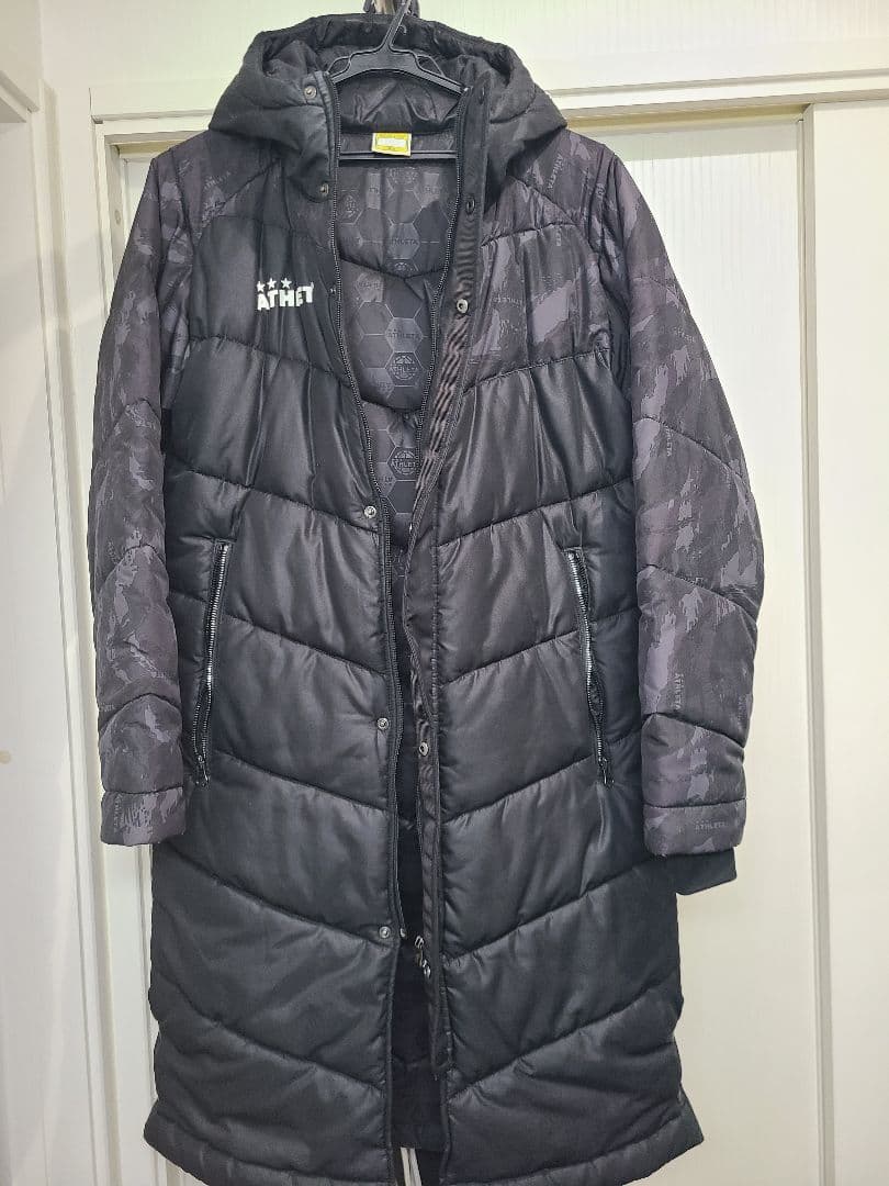 ATHLETA ベンチコート ブラック 160