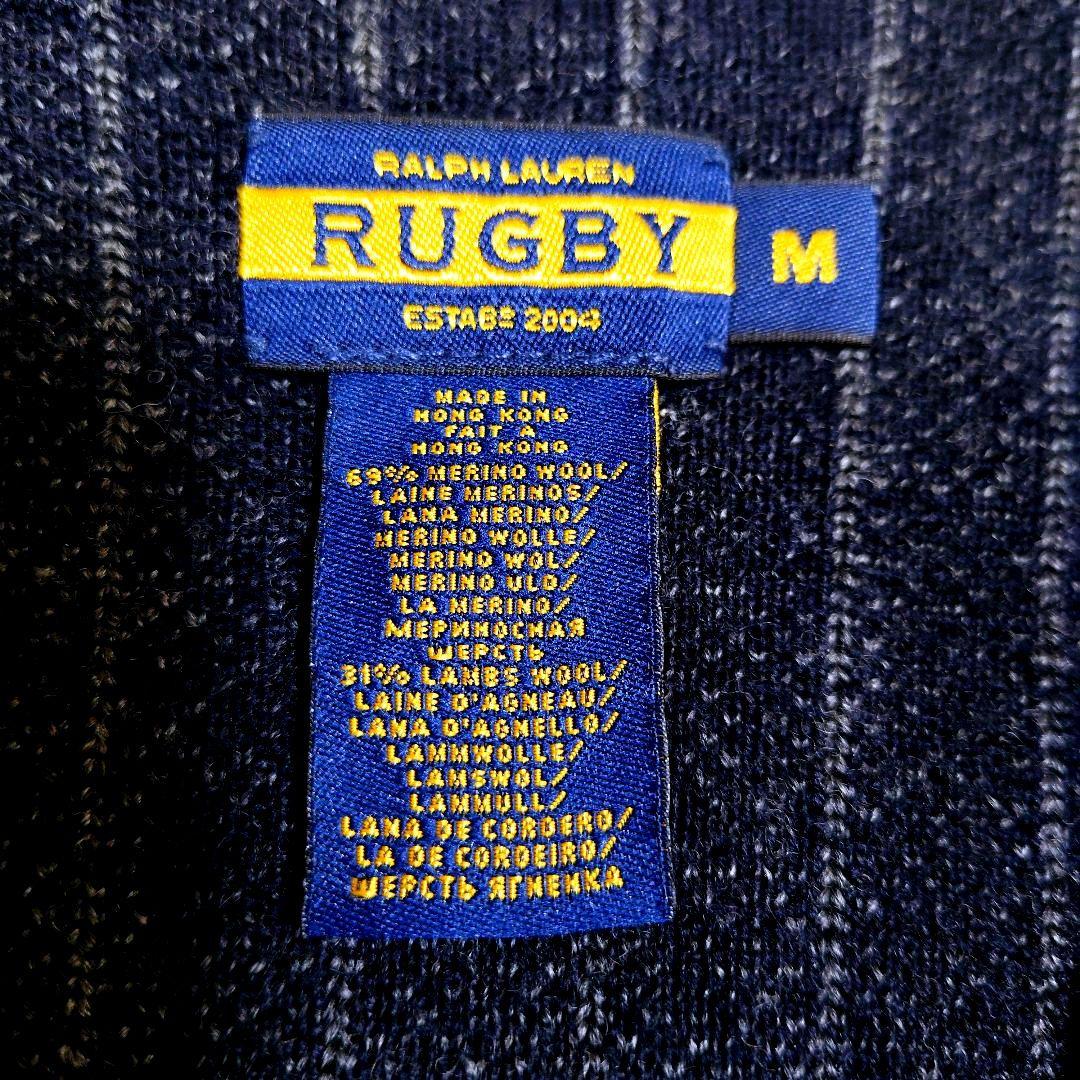メリノウール ラムウール RALPH LAUREN ジレ ロングベスト ベルト付