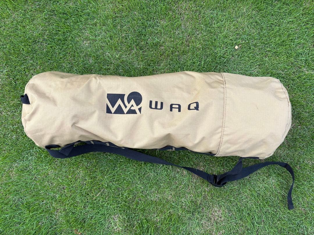 WAQ 2WAY キャンプ コット (タン)