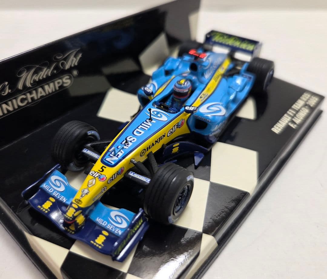 1/43　ルノーF1　R25・R26　アロンソ　マイルドセブン仕様