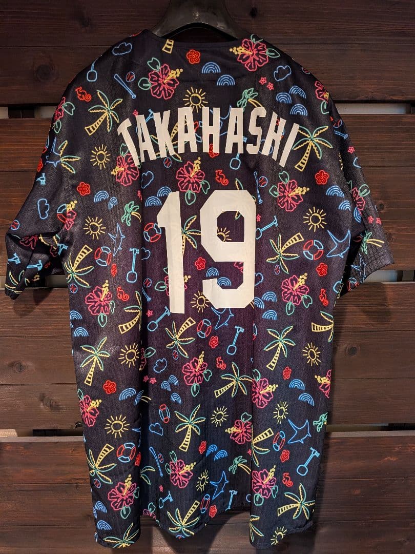 中日ドラゴンズ 25年沖縄キャンプ限定ユニフォーム TAKAHASHI 19