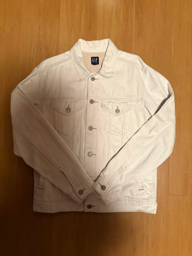 00s〜10s GAP DENIM ホワイト デニムジャケット Y2K S