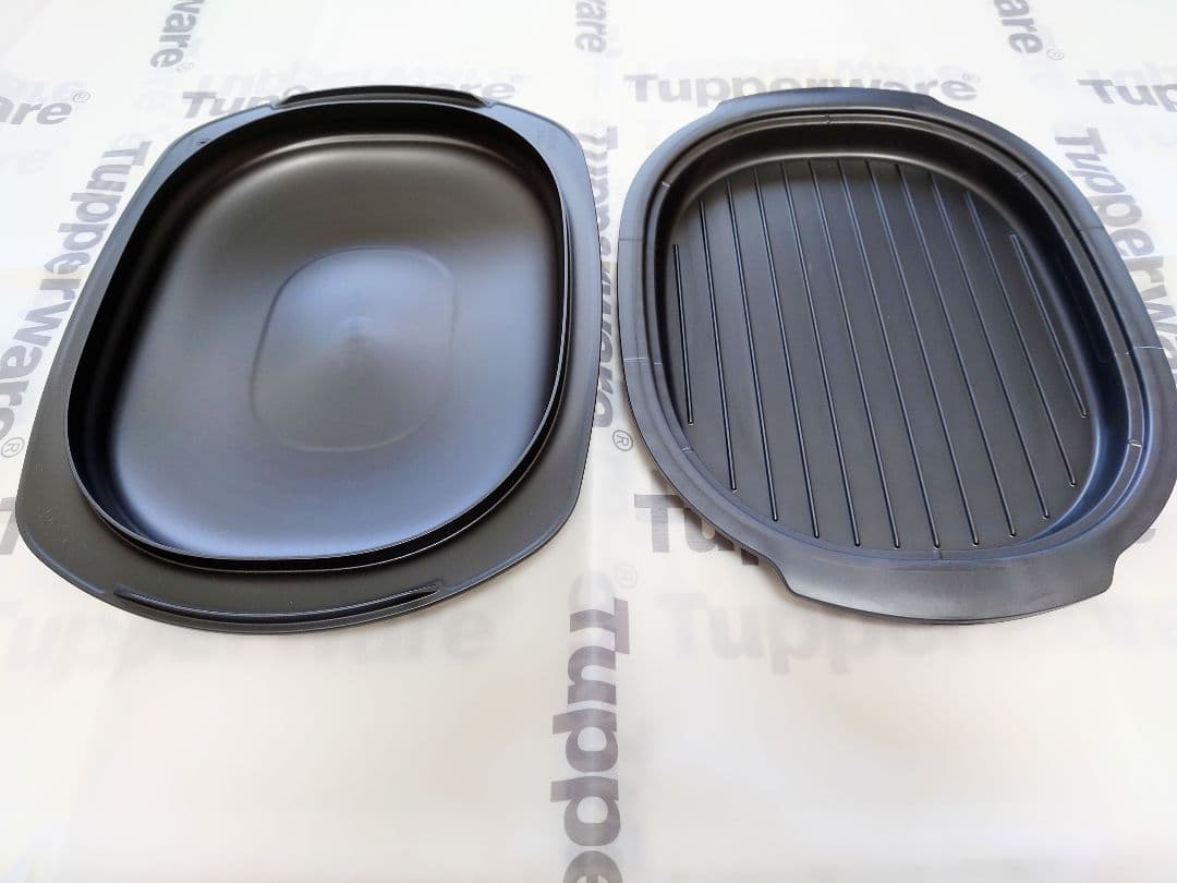 Tupperware オーブンウェーブ オーバルプレート タッパーウェア