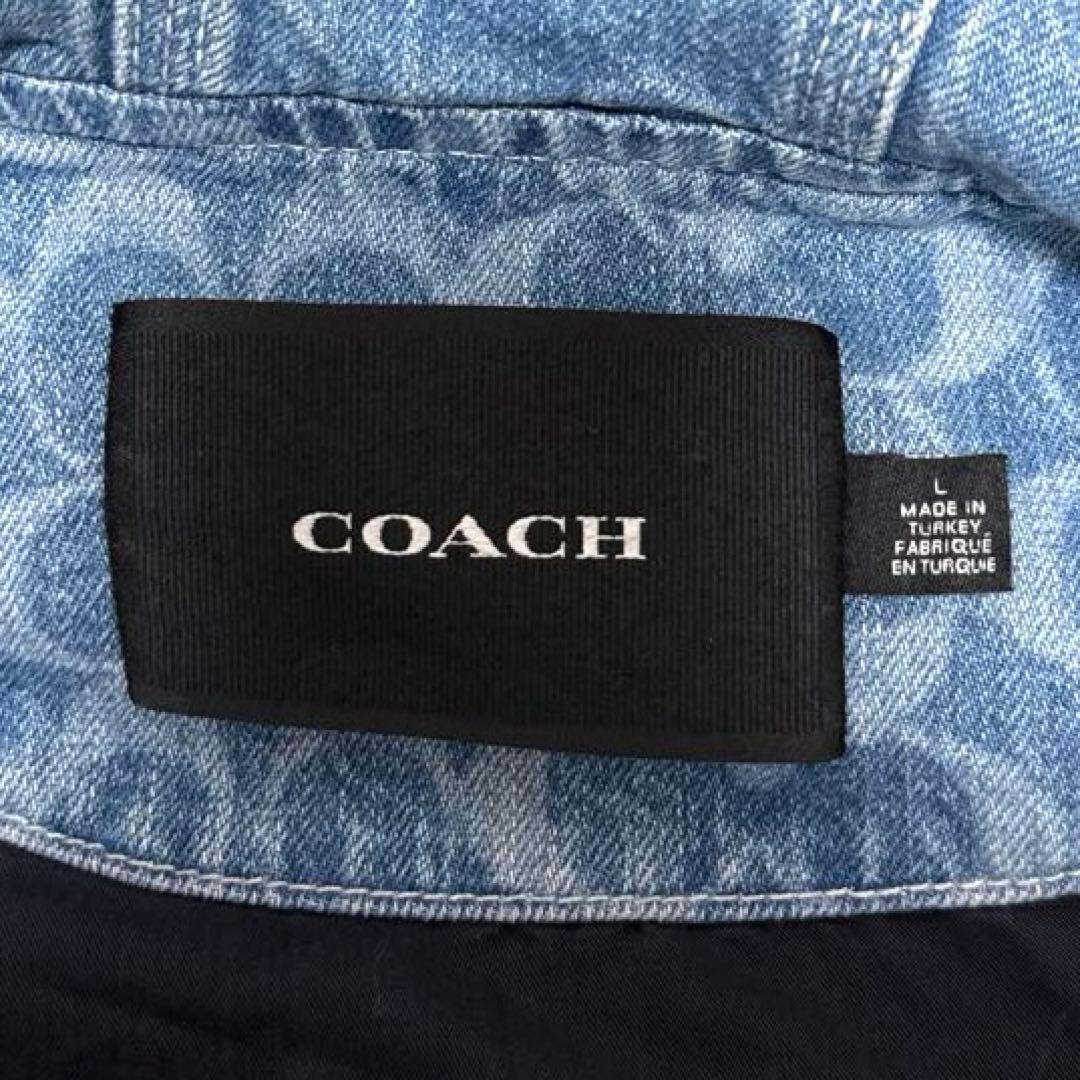 美品✨COACH コーチ シグネチャー デニム ジャケット