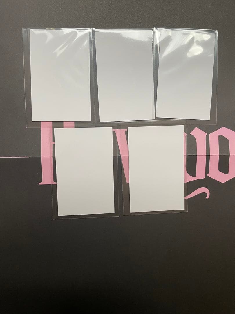 blackpink ロゼ　トレカ5枚セット