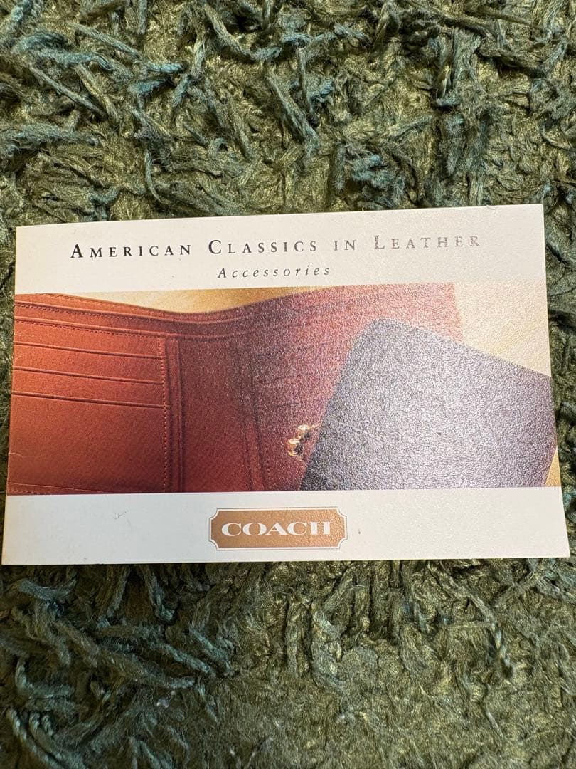 COACH ベージュ キーケース カラビナ付き　未使用