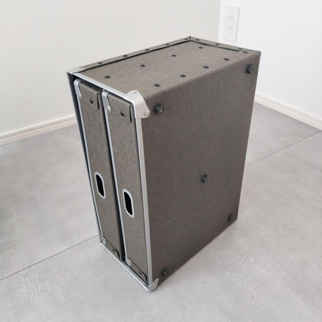 無印良品の硬質パルプボックス（2点セット）