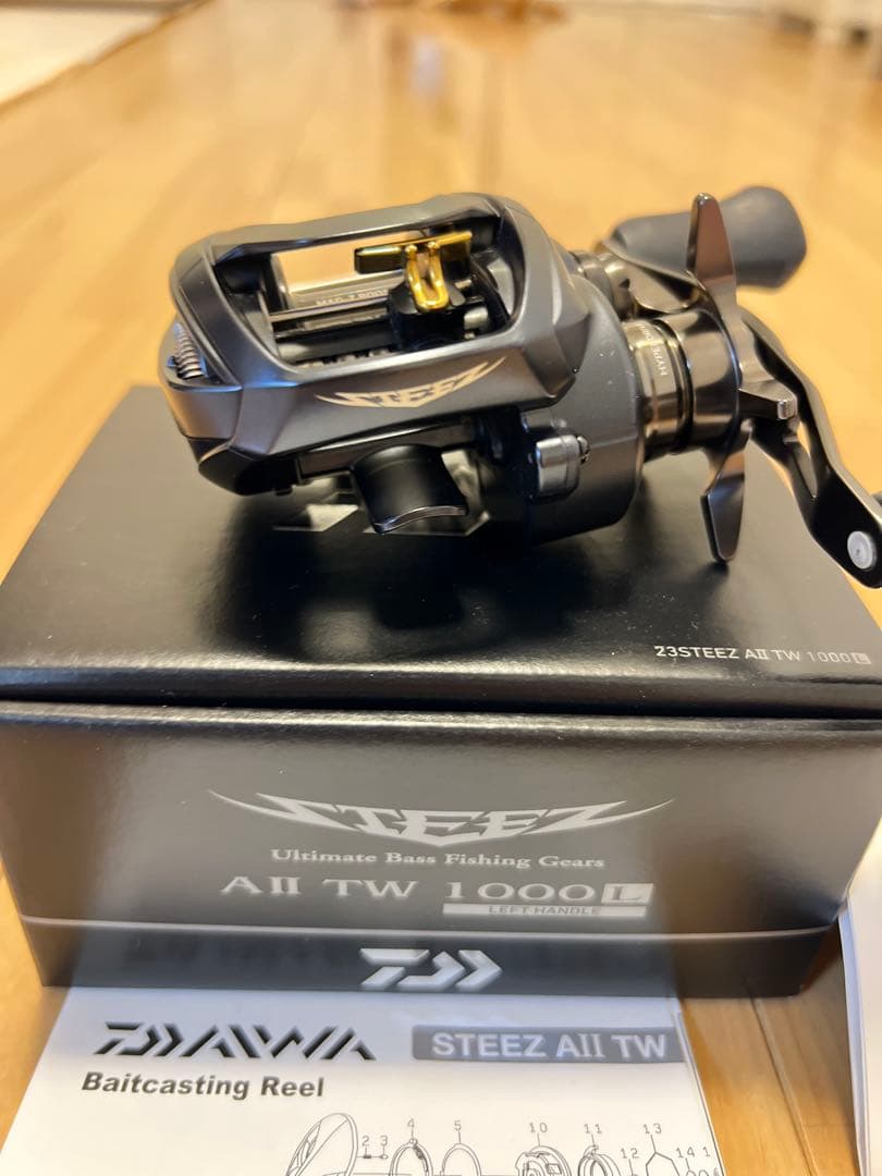 DAIWA STEEZ AⅡTW 1000L ベイトリール　美品