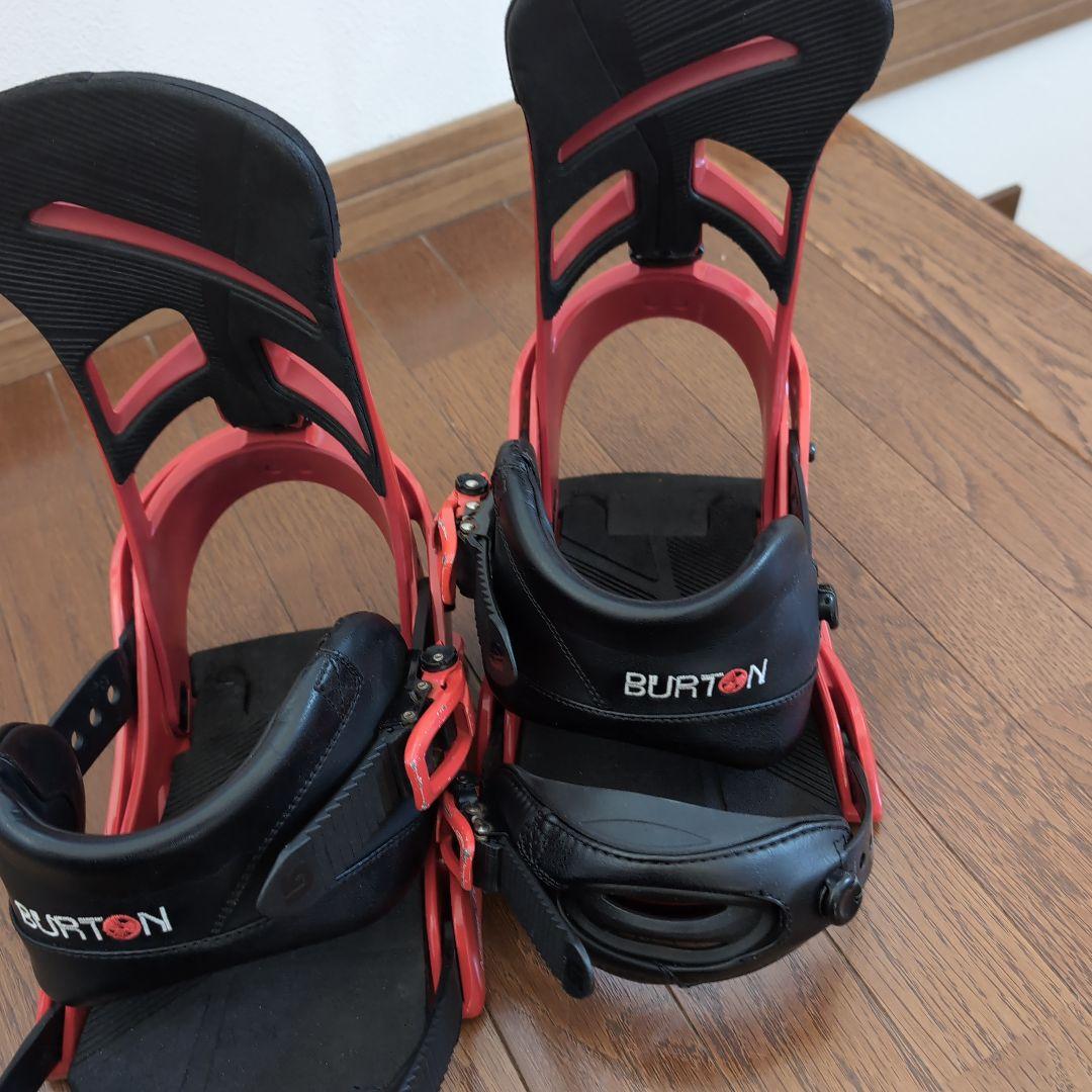 Burton Mission ビンディング レッド Mサイズ