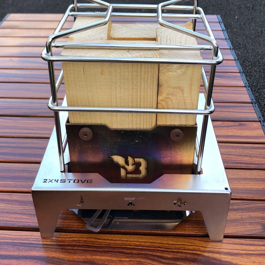 吹火台（ふきびだい）2X4 STOVE アウトドアコンロ　焚き火台