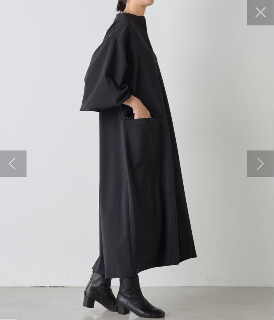 BEARDSLEY ビッグシャツワンピース