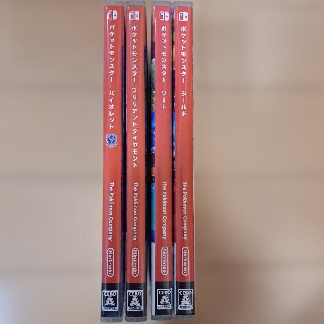 ポケットモンスター ソフト4本セット