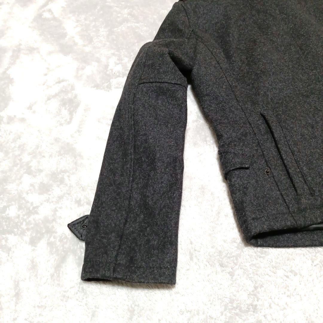 PPFMナポレオンジャケットLサイズ黒メンズ銀ボタン秋冬アウター
