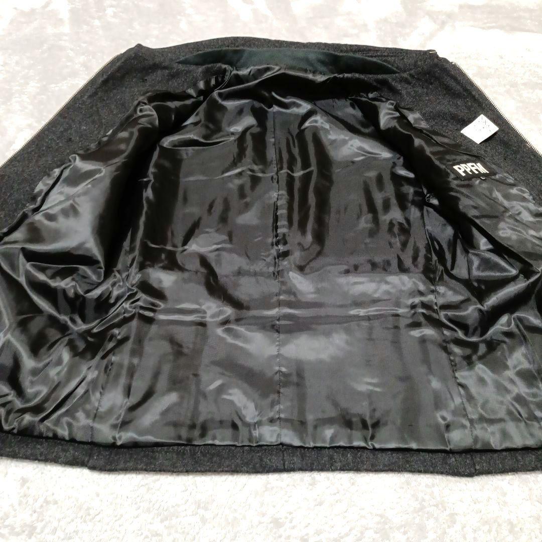 PPFMナポレオンジャケットLサイズ黒メンズ銀ボタン秋冬アウター