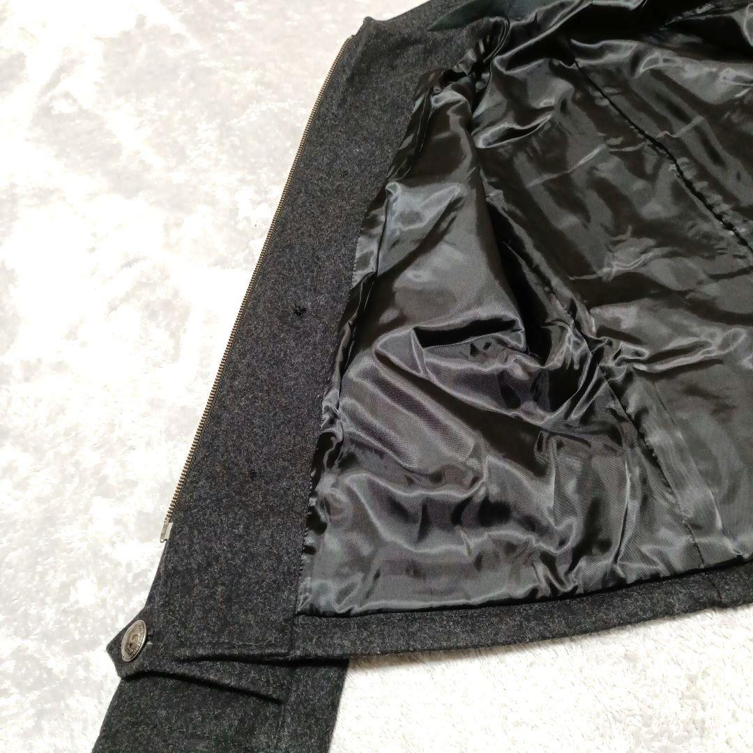 PPFMナポレオンジャケットLサイズ黒メンズ銀ボタン秋冬アウター