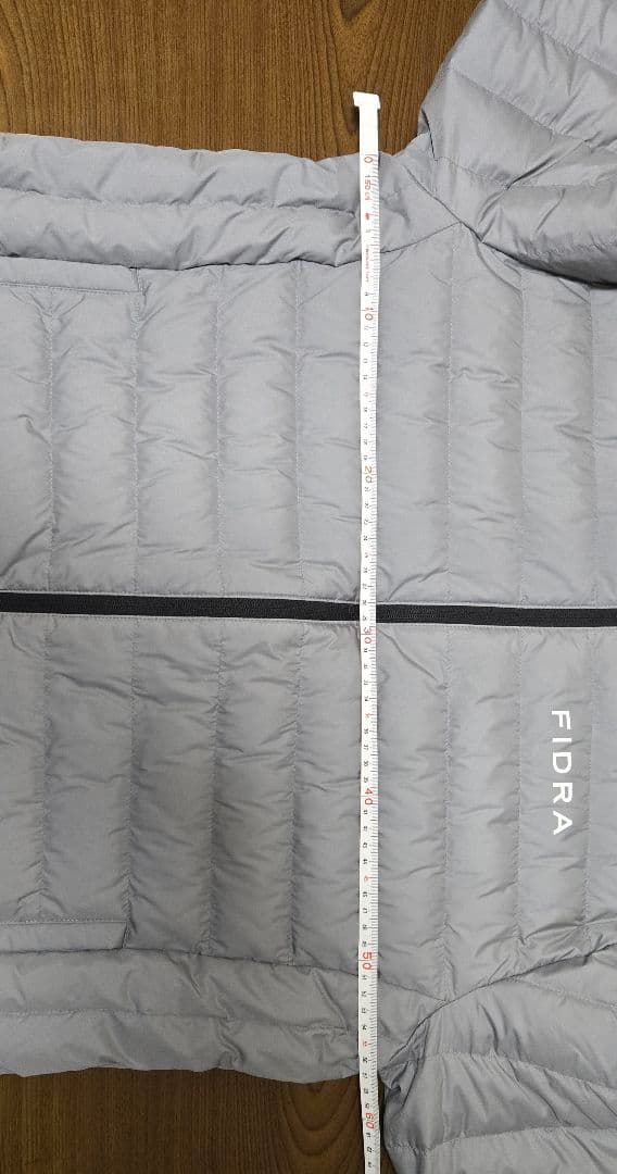 グッチャン【極美品】フィドラFIDRA ダウンジャケット グレーXL