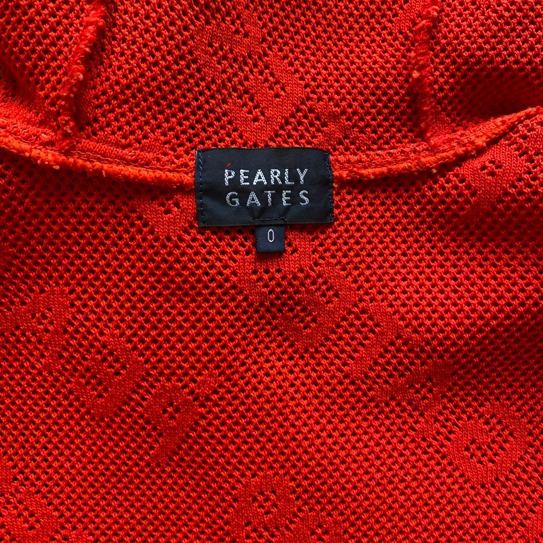 PEARLY GATES メッシュフードジャケット