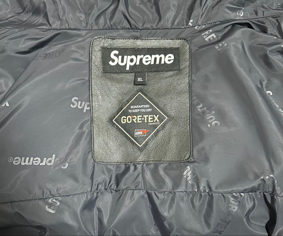 ジャケット・アウター Supreme GORE-TEX Leather Jacket \"Black\"