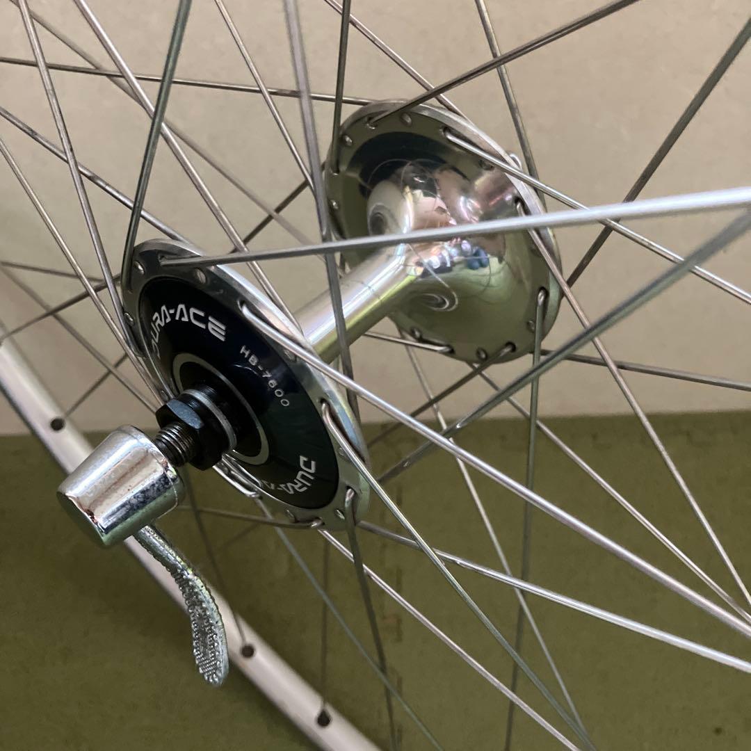 競輪ピスト練習用車輪(前輪)