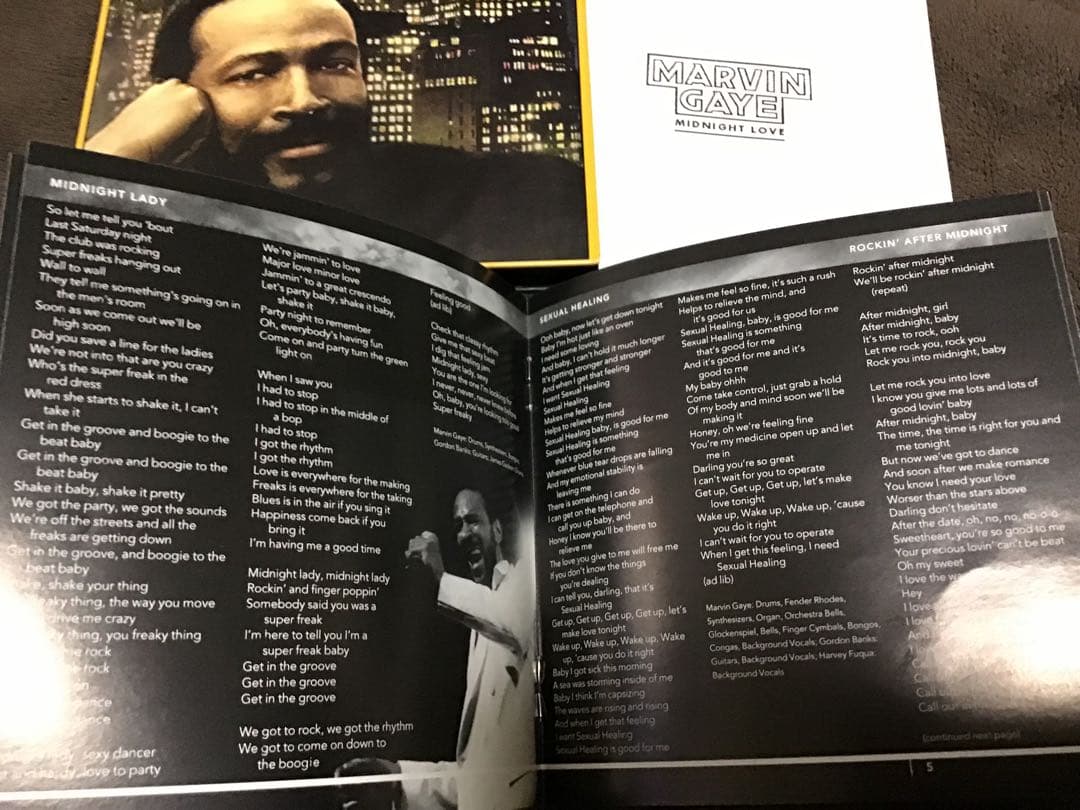 濃密❣️SACD『マーヴィン・ゲイ／ミッドナイト・ラヴ』セクシュアル・ヒーリング