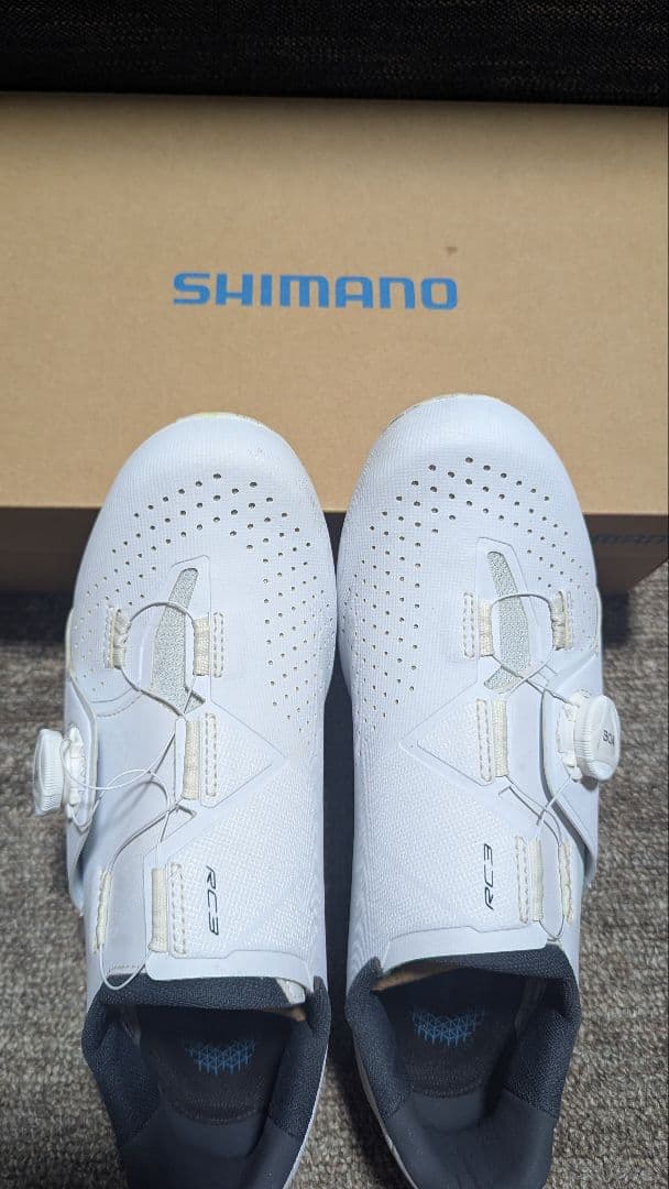 SHIMANO RC7 ビンディングシューズ ホワイト 43