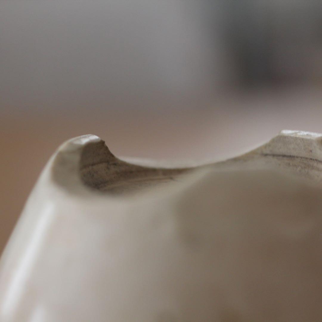 李朝白磁 小壺（香炉・酒器 見立て） 骨董　古道具