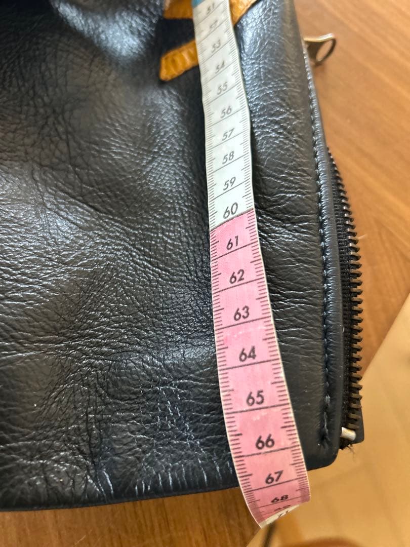 【稀少サイズ】美品 40vanson レザー ライダースジャケット バンソン 革