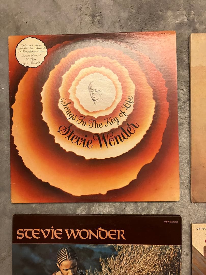 日本盤　4枚セット　stevie wonder スティービー・ワンダー　レコード