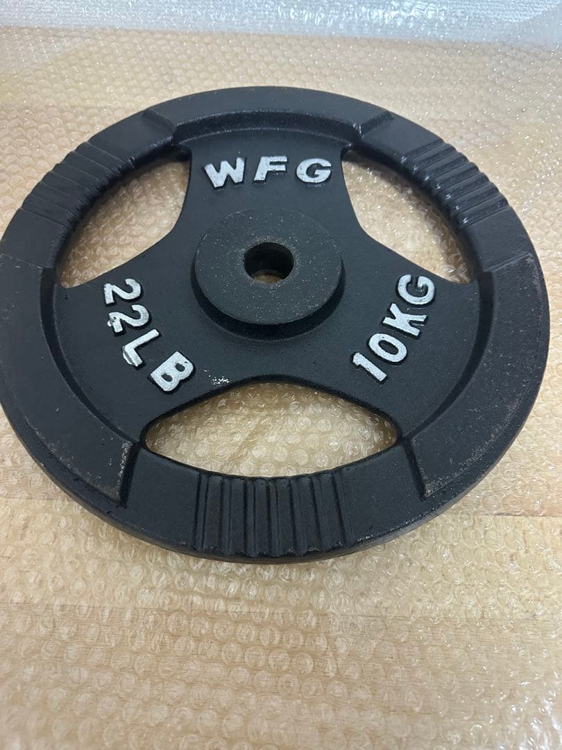 早い者勝ち WFG ワイルドフィット アイアンプレート 穴径10kg 2枚組