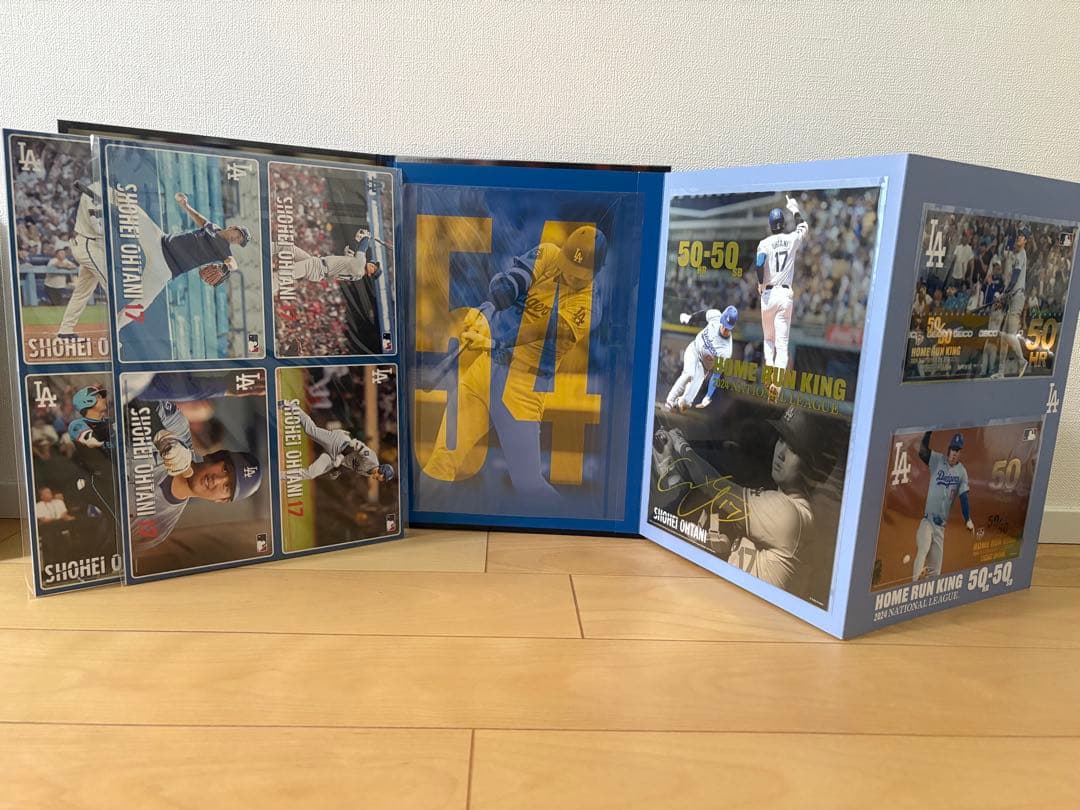 大谷翔平2021MVP記念+50-50記念プレミアムフレーム切手セット　切手なし
