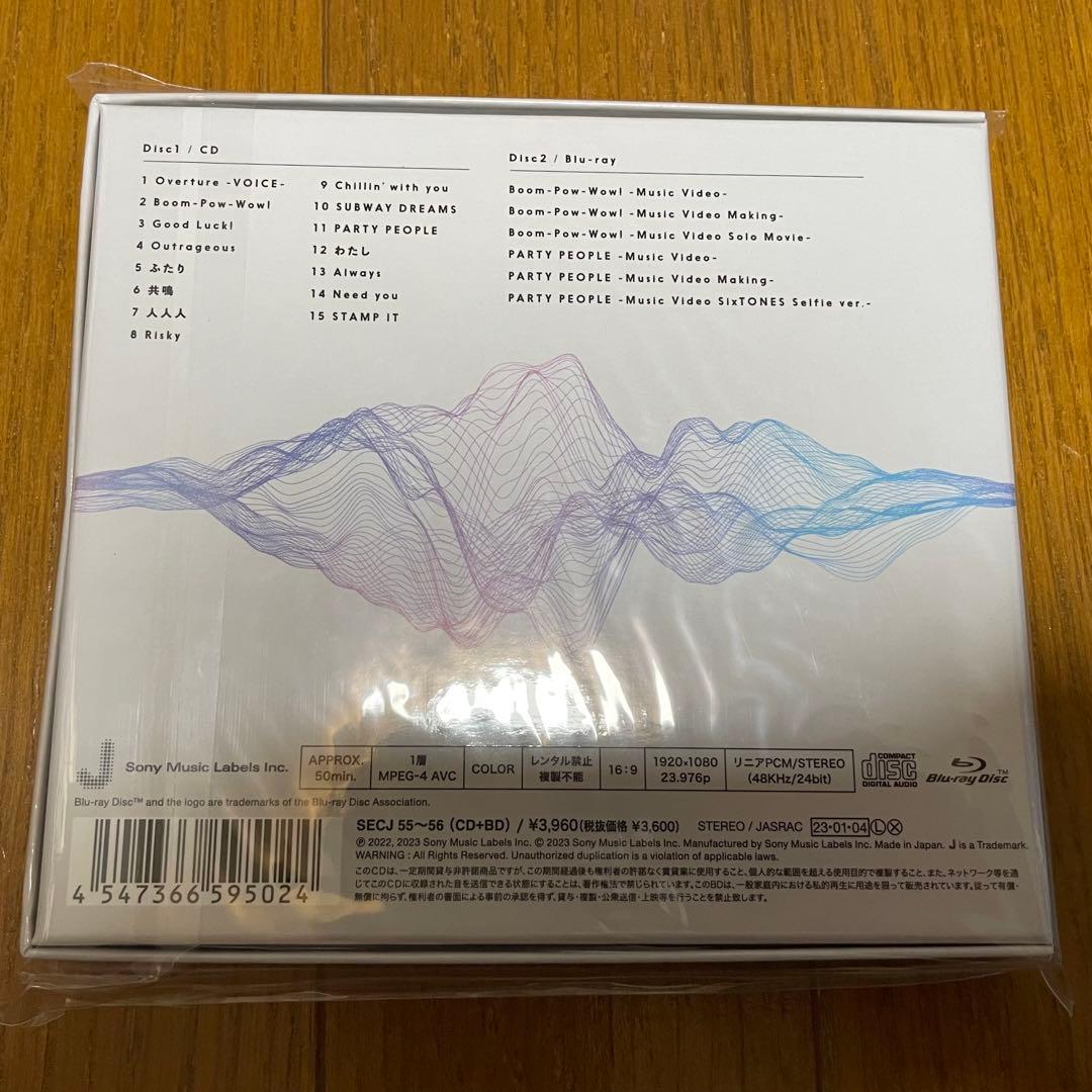 初回盤 SixTONES アルバム セット CD DVD MV まとめ