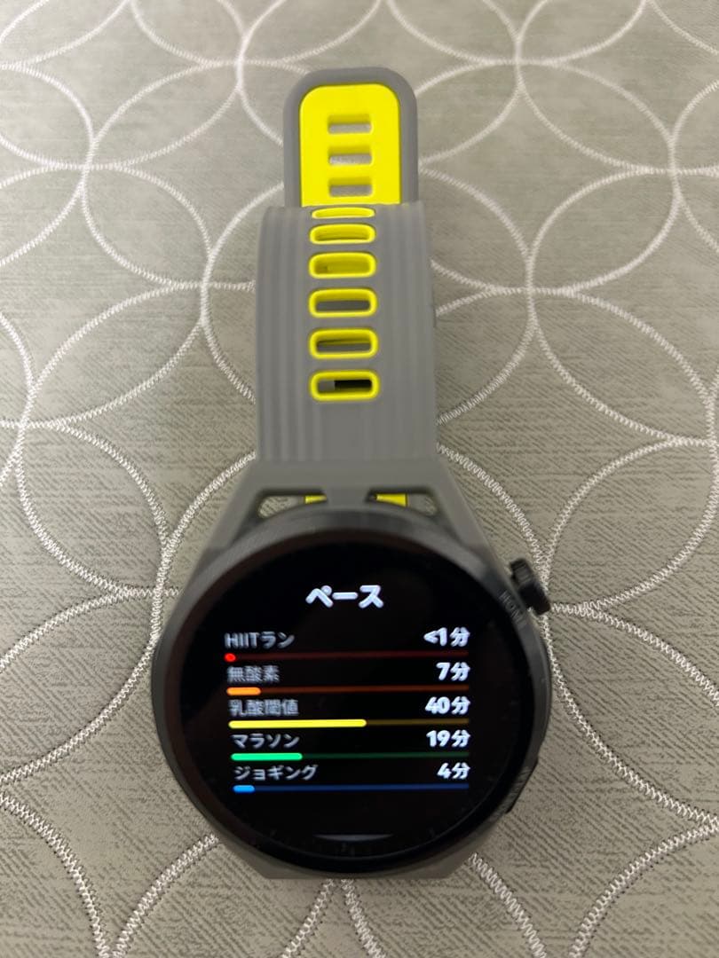 HUAWEI WATCH GT Runner グレー/イエロー