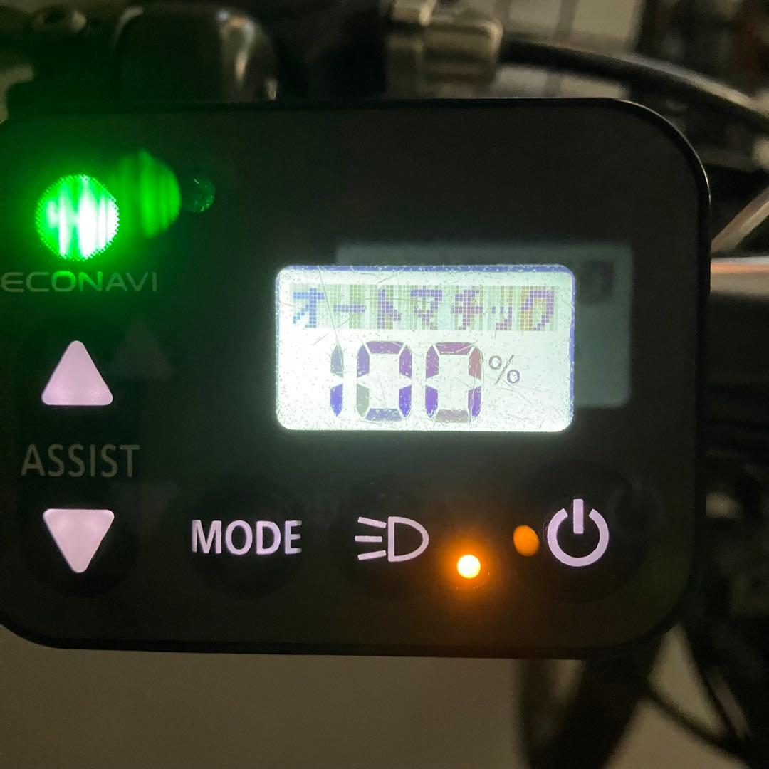 Panasonic 自転車用ライト NKL780と手元スイッチとセンサー線の3点