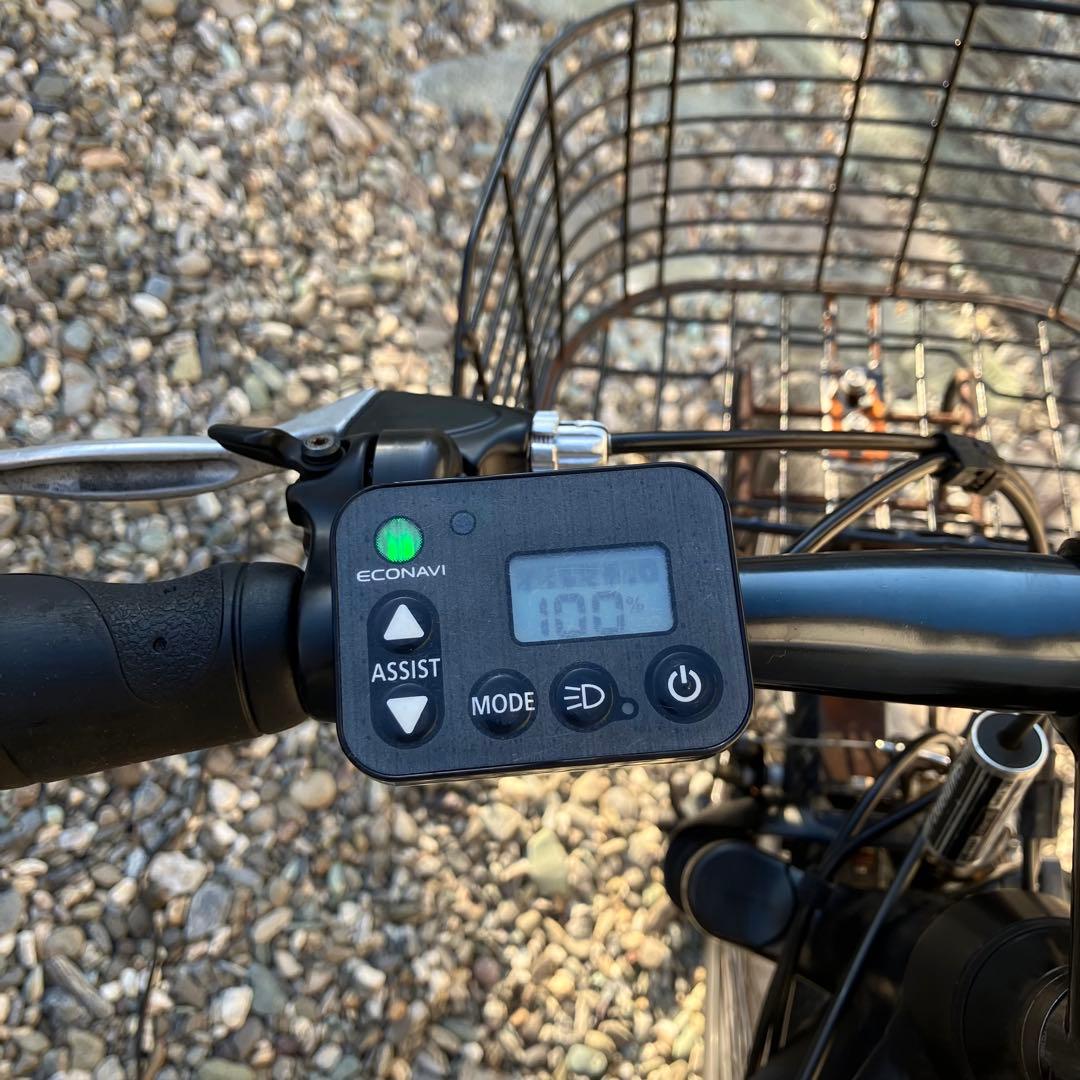 Panasonic 自転車用ライト NKL780と手元スイッチとセンサー線の3点