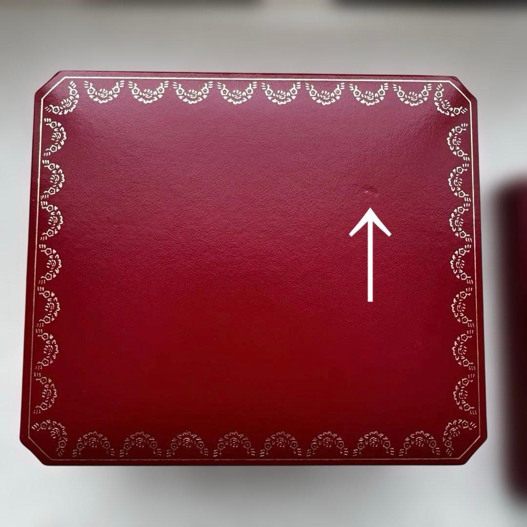 【美品】Cartier 腕時計ケース　ウォッチ空箱　純正　赤 付属品付き