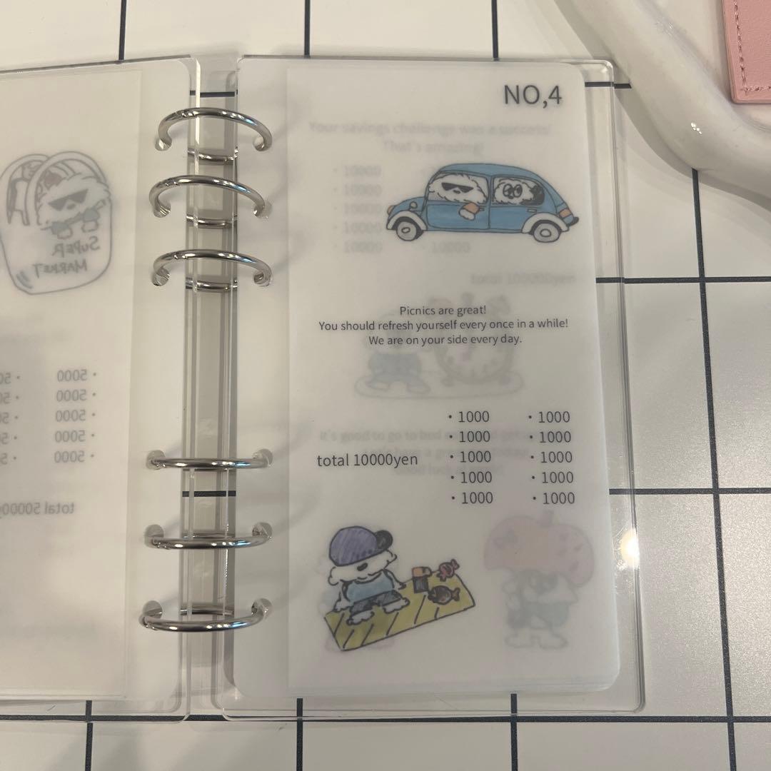 RKR★savingchallengeリフィル★A6サイズ