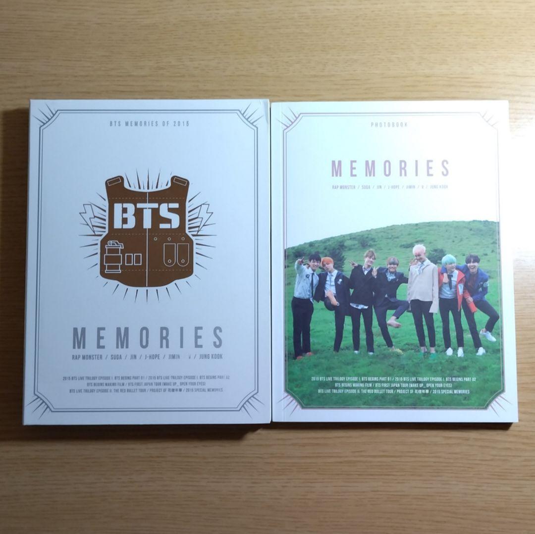 BTS MEMORIES OF 2015 DVD 韓国公認ショップ特典付き