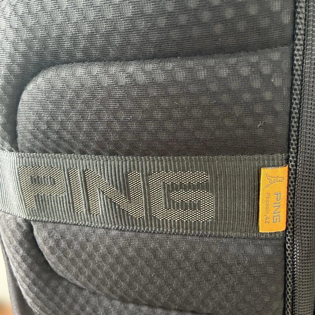 PING キャディバッグ ブラック ゴルフバッグ