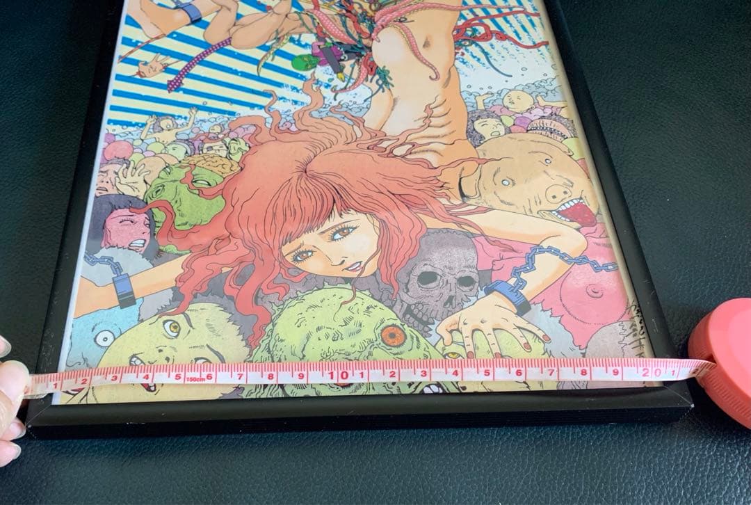 駕籠真太郎　ポスター　A4サイズ　サイン